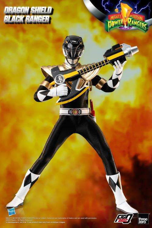 Threezero Dragon Shield Black Ranger action figure 1/6 - mmpr | eBay