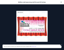 Brittny cold wave long red 12 count 0.1 Inches