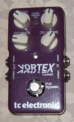 TC Electronic Vortex Flanger, Gitarren Pedal, Inkl. OVP