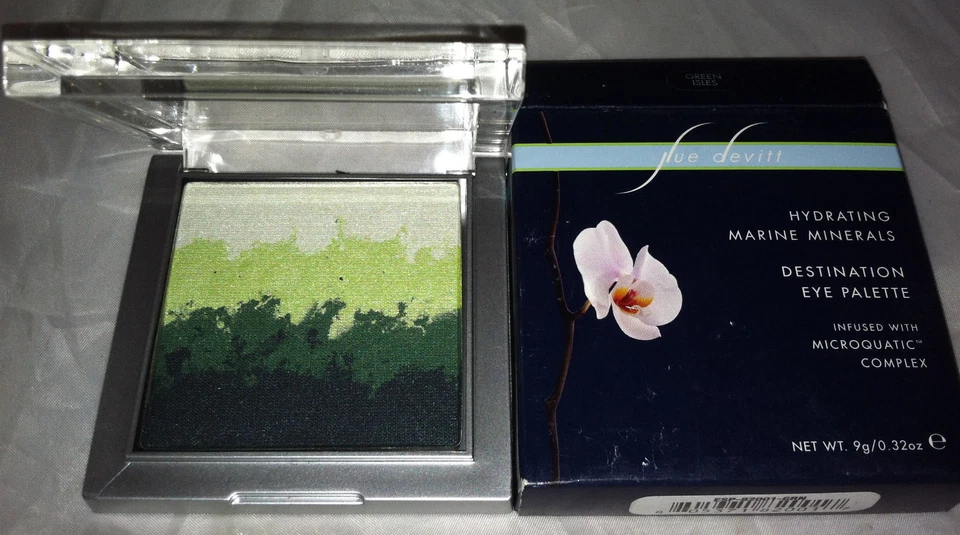 Sue Devitt Marine Minerals Destination Eyeshadow Palette *GREEN ISLES* $38+ BNIB - Image 3 of 4