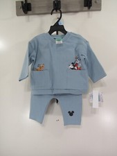 New Disney Baby 2 Piece Set Top Pants Size 3 6 Months Blue