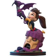 Quantum Mechanix X Men Kitty Pryde & Lockheed Q Fig Diorama 5” Vinyl Figure