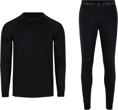 Danish Endurance Thermo Unterwäsche Set Long Johns Langarm Unisex Medium BL99