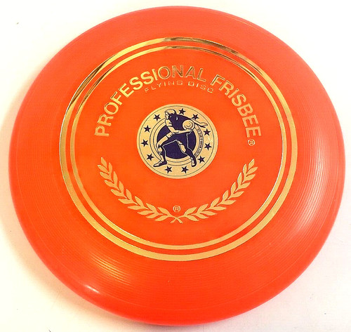 WHAM-O Vtg PROFESSIONAL FRISBEE Flying Disc (9-1/4" -23 B Mold) w/1977 TRADEMARK