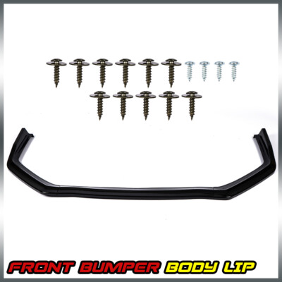 Fit For 2015-2020 Subaru Wrx Sti Cs-style Front Bumper Body Lip Black NEW