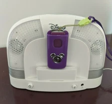 Disney Jam Stand Stereo MP3 Music Player Docking Station Tinkerbell Microphone