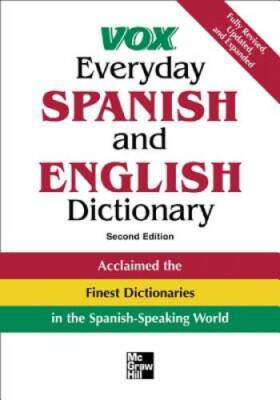 Vox Everyday Spanish and English Dictionary (VOX Dictionary Series) - ACCEPTABLE