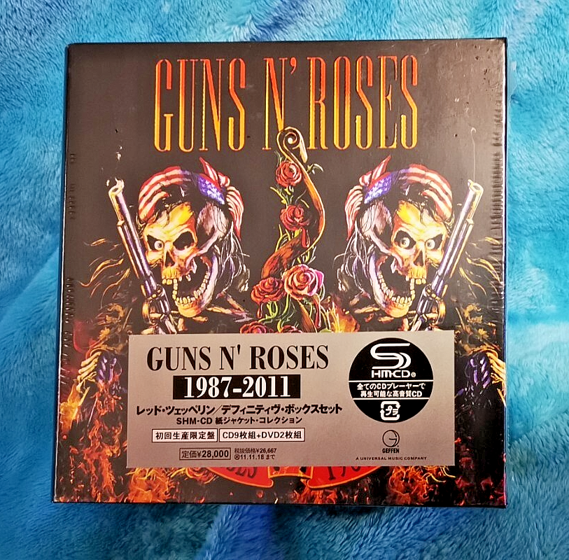 Guns n Roses Japanese Cd Box Set (import) 1987 - 2011 Sealed