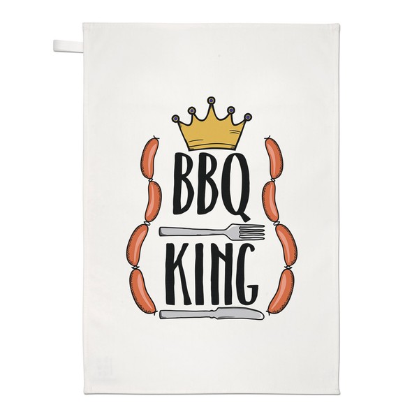 Bbq King Geschirrtuch SpüLlappen - Papa Des Vaters Tag Kochen Chef-image
