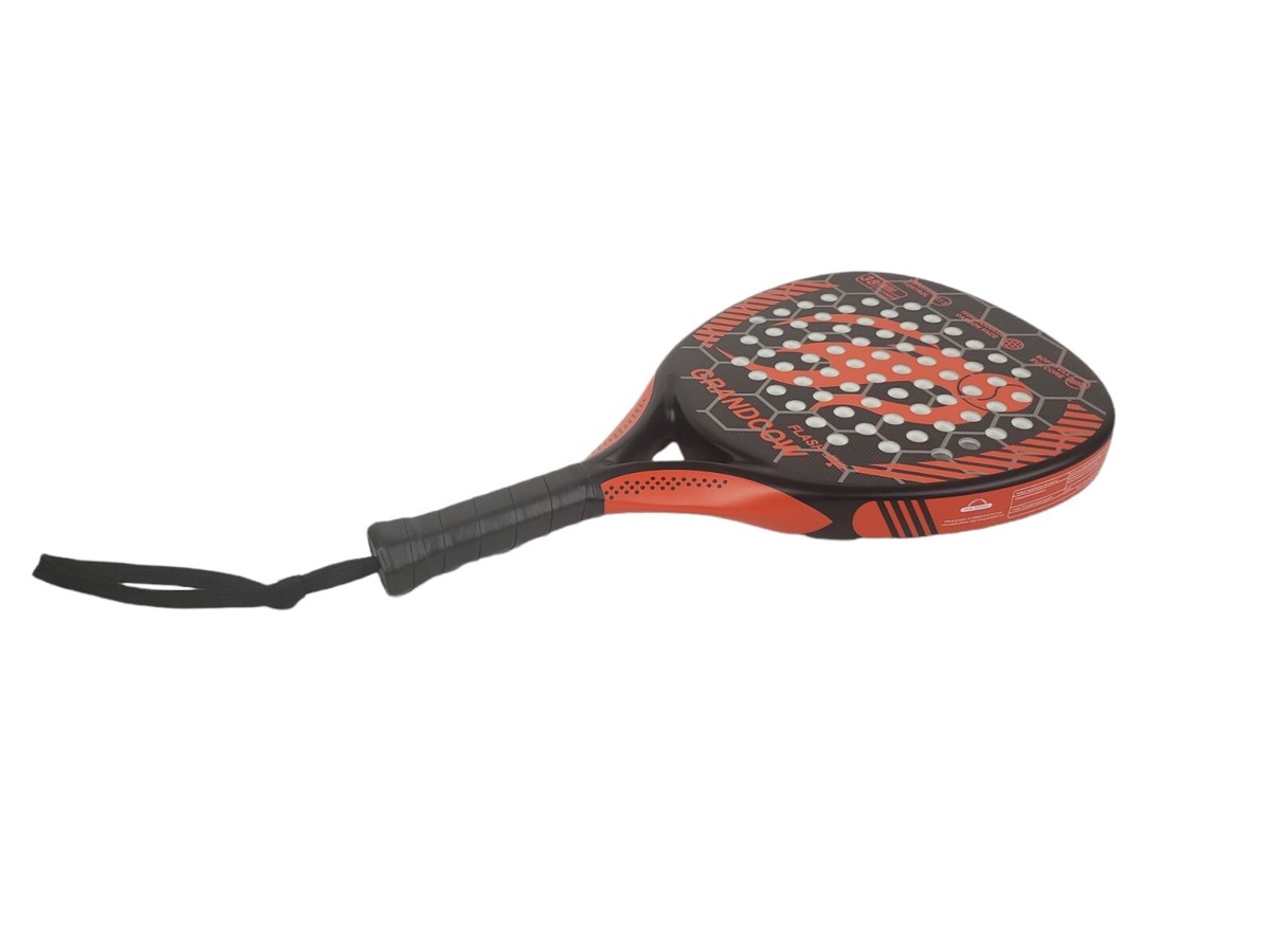 Grandcow Raqueta De Padel De Tenis De Playa De Fibra De Carb