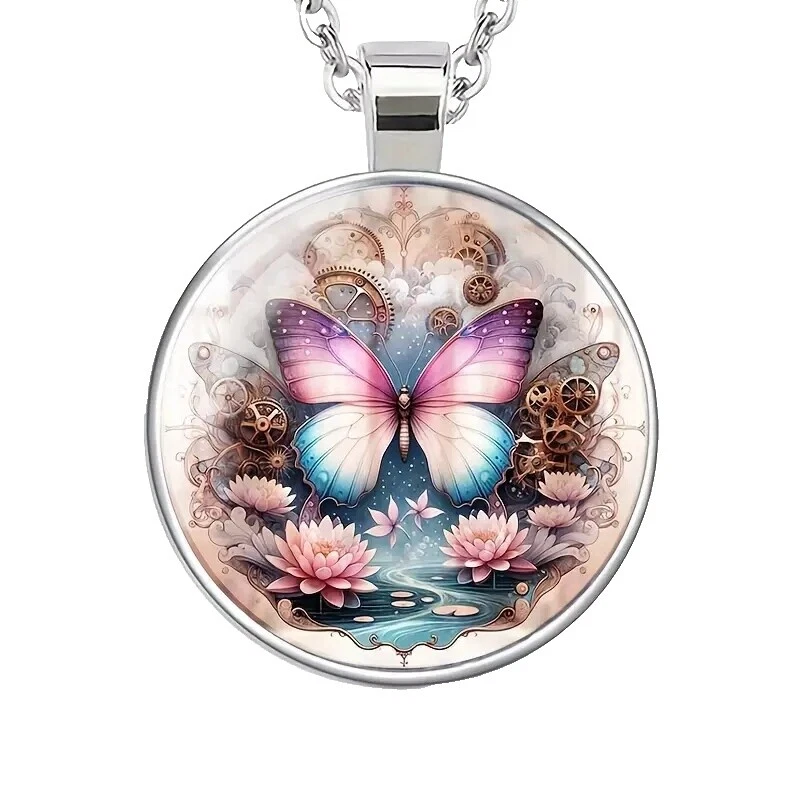 Silver Plated Crystal Bohemian Fashion Necklaces & Pendants