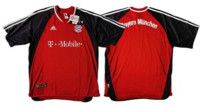 Trikot Adidas FC Bayern 2002-2003 Home XL I Heim T-Mobile FCB