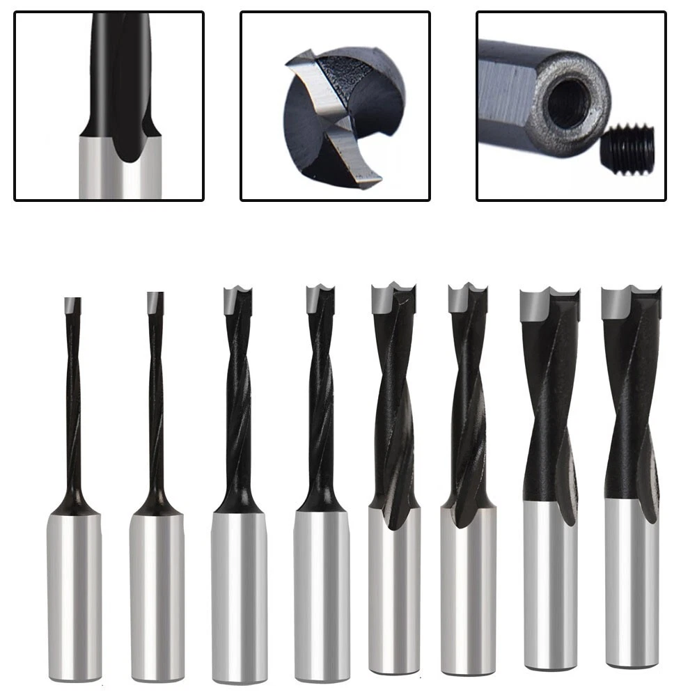 3 12.5mm Wood Working Drill Bits Hole Opener 3 In 1 Reversible