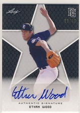 ETHAN WOOD 2020 Leaf Perfect Game PG Black AUTO /50 LOUISVILLE