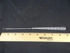 Antique Sterling Silver Repousse Button Hook 9"