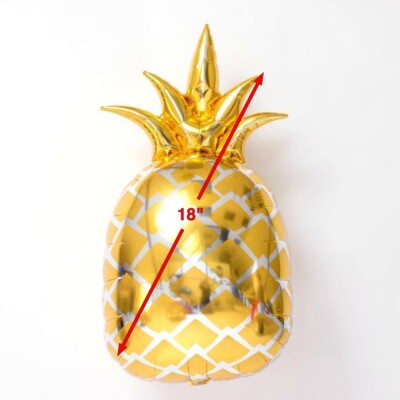 18'' Ananas Luftballons Helium Obst Party Deko Folie Sommer Saft