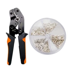 Wire Crimp Pliers Set End Sleeves Block Cord Insulated Ferrules Terminal SN-06WF