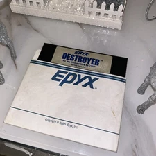Destroyer by Epyx for Commodore 64 / 64C / 128D / 128 / SX-64 -5.25" Floppy Disk