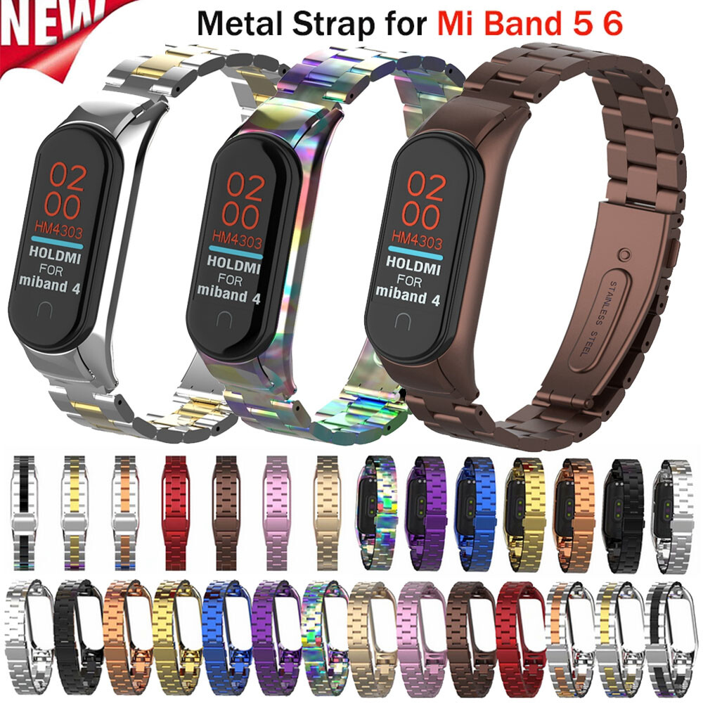 Edelstahl Metall Armband Für Xiaomi Mi Band 6/Mi Band Smart