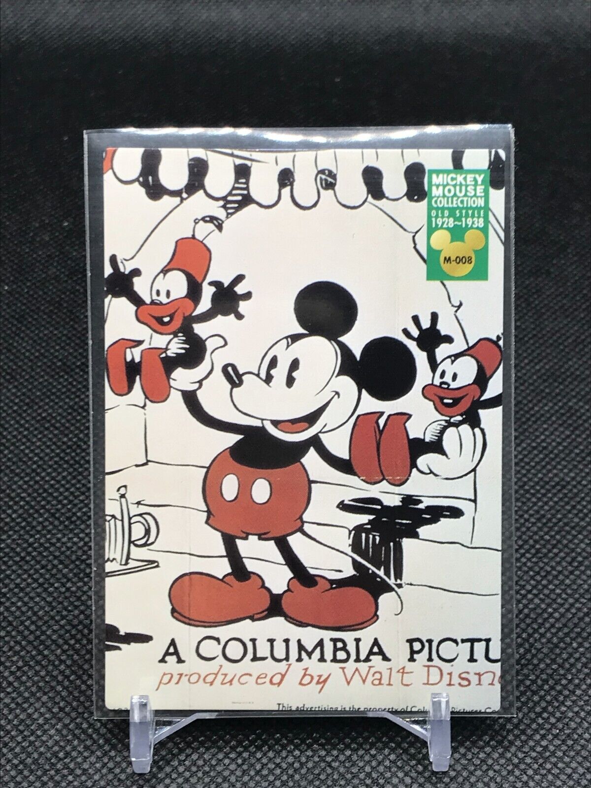 M-008 MICKEY MOUSE COLLECTION OLD STYLE 1928~1938 Made in JAPAN 1999
