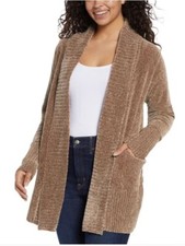 Orvis Ladies' Chenille Cardigan, Color: Taupe, Size: X-Large
