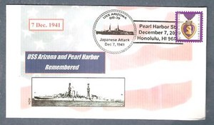 GREYTCOVERS PEARL HARBOR USS ARIZONA BB-39 REMEMBERED 7 DEC 2020