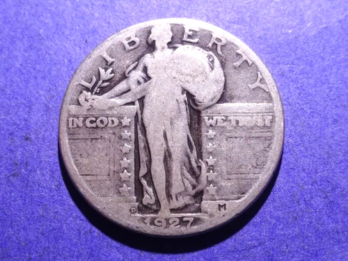 1927-D Standing Liberty Quarter Good