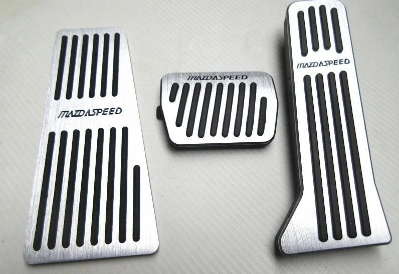 Fit For Car Mazda 2 3 6 Cx 5 Accelerator Pedal Brake Pads Rest footrest - Imagem 3 de 4