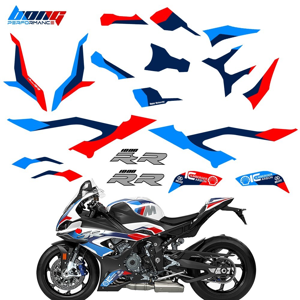 Adesivi per cupolino replica BMW M1000RR per moto S1000RR 2019 / 2022