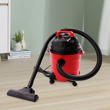3 in1 Portable Wet Dry Vacuum Cleaner w/ Wheels Heavy-Duty for House 1000W 15L