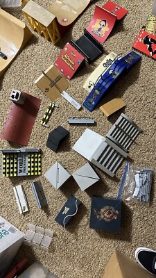 LOT tech deck flick trix ramps toy bmx mx skateboarding