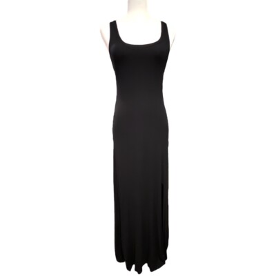 dolan t shirt dress Anthropologie Dolan West Coast Black-white Front Tie T-shirt Dress Size  Small