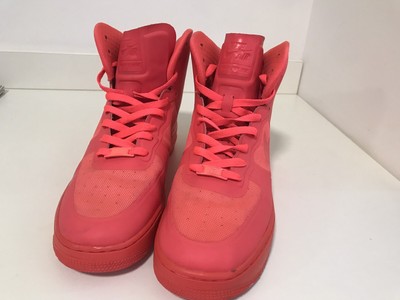 Neon Pink Nike Air Force 1 Custom Size 8 | eBay