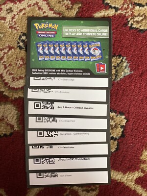 Pokemon PTCGO Code x 50 - Randomized Box Codes Unused FAST SHIP