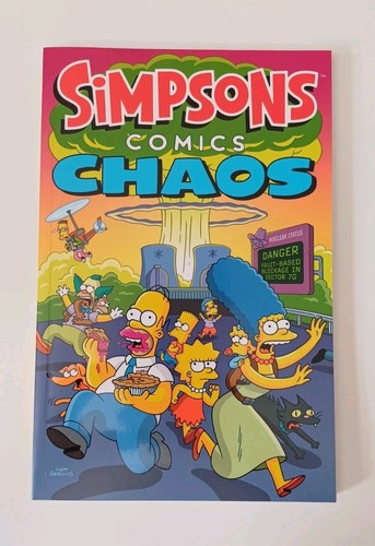 The Simpsons Comics Chaos Comic Book Matt Groening VGC - Picture 1 of 2