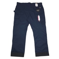 Dickies Mens Flex Multi-Pocket Utility Pants 44x32 Navy Durable Workwear