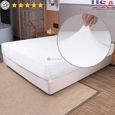 4 Way Stretch Fitted Sheet Deep Pocket Soft Jersey Microfiber Sleep Support New