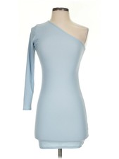 NWT PrettyLittleThing Women Blue Cocktail Dress 4