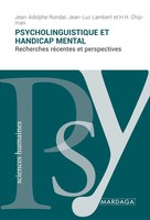 Jean-Adolphe Rondal (U. A.) | Psycholinguistique Et Handicap Mental | Buch