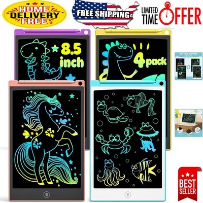 Colorful 8.5 Inch Doodle Board Set - Perfect Learning and Travel Toy for Kids