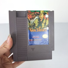 GUN SMOKE NES PAL A Original Nintendo Entertainment System Cartridge - Headed