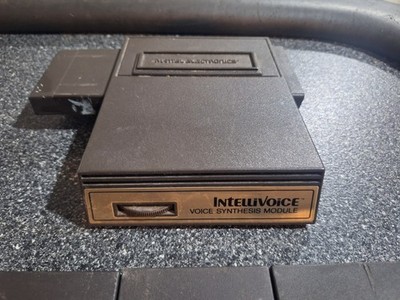 Mattel Intellivision Intellivoice Module With Games TESTED WORKING 