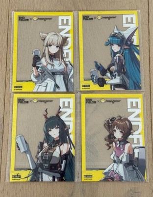 Arknights Endfield x Happy Lemon Collab - Clear Character Cards Full Set