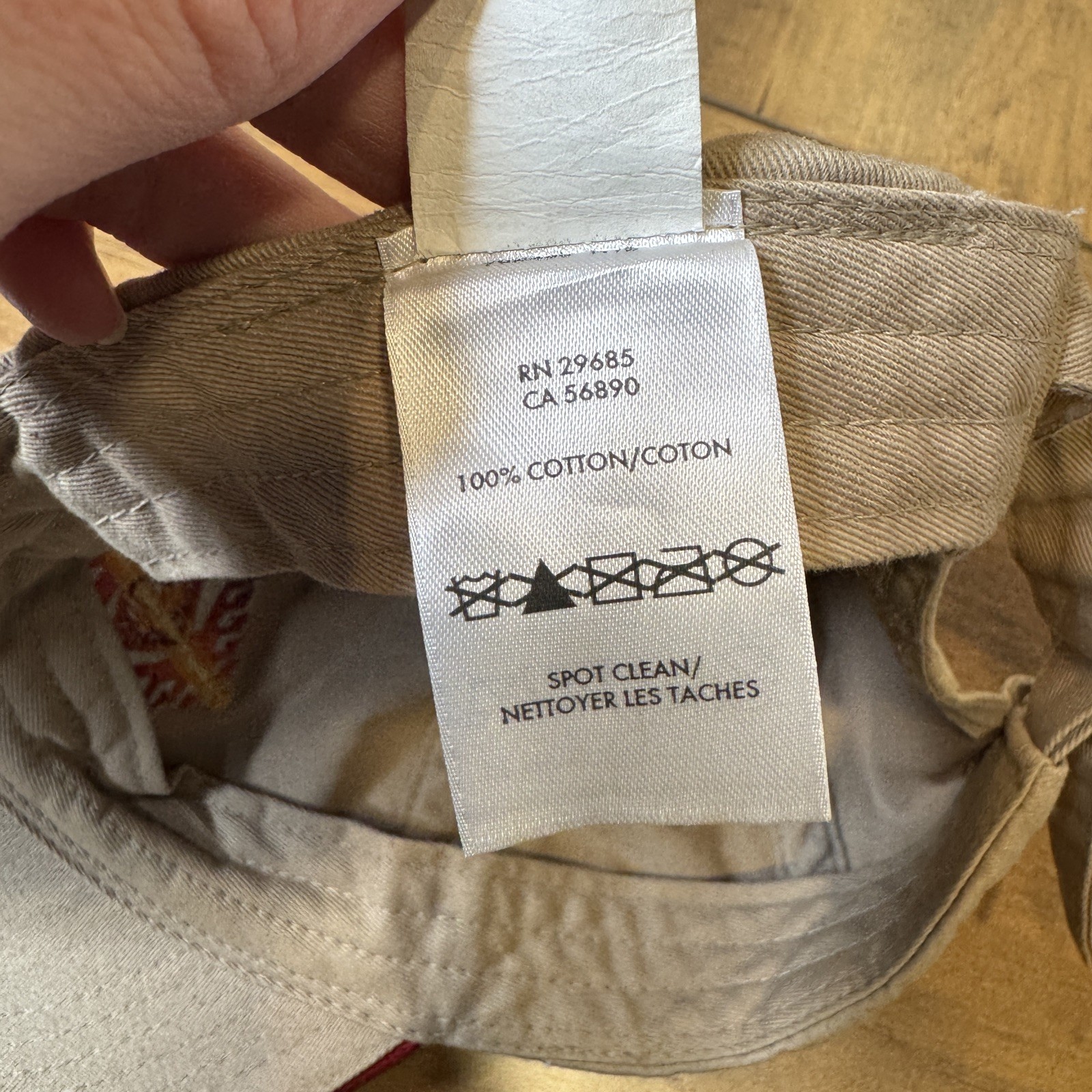 Pendleton Native Aztec Embroidered Tan Khaki Hat … - image 3