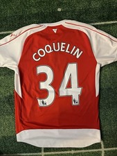 Camiseta local Arsenal FC 2015/16 Francis Coquelin talla L número 34