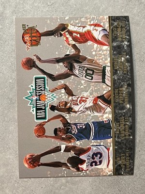 1992-93 Fleer Ultra NBA Jam Session Michael Jordan / Scottie Pippen / Malone