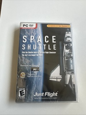 NEW SEALED Space Shuttle Expansion For Flight Simulator X PC DVD Rom Just Flight