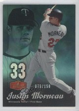2006 Flair Showcase Legacy Emerald 79/150 Justin Morneau #106 00am
