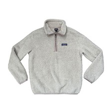 Patagonia Los Gatos 1/4 Zip fleece pullover jacket XS beige