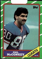 1986 Topps #143b Phil McConkey